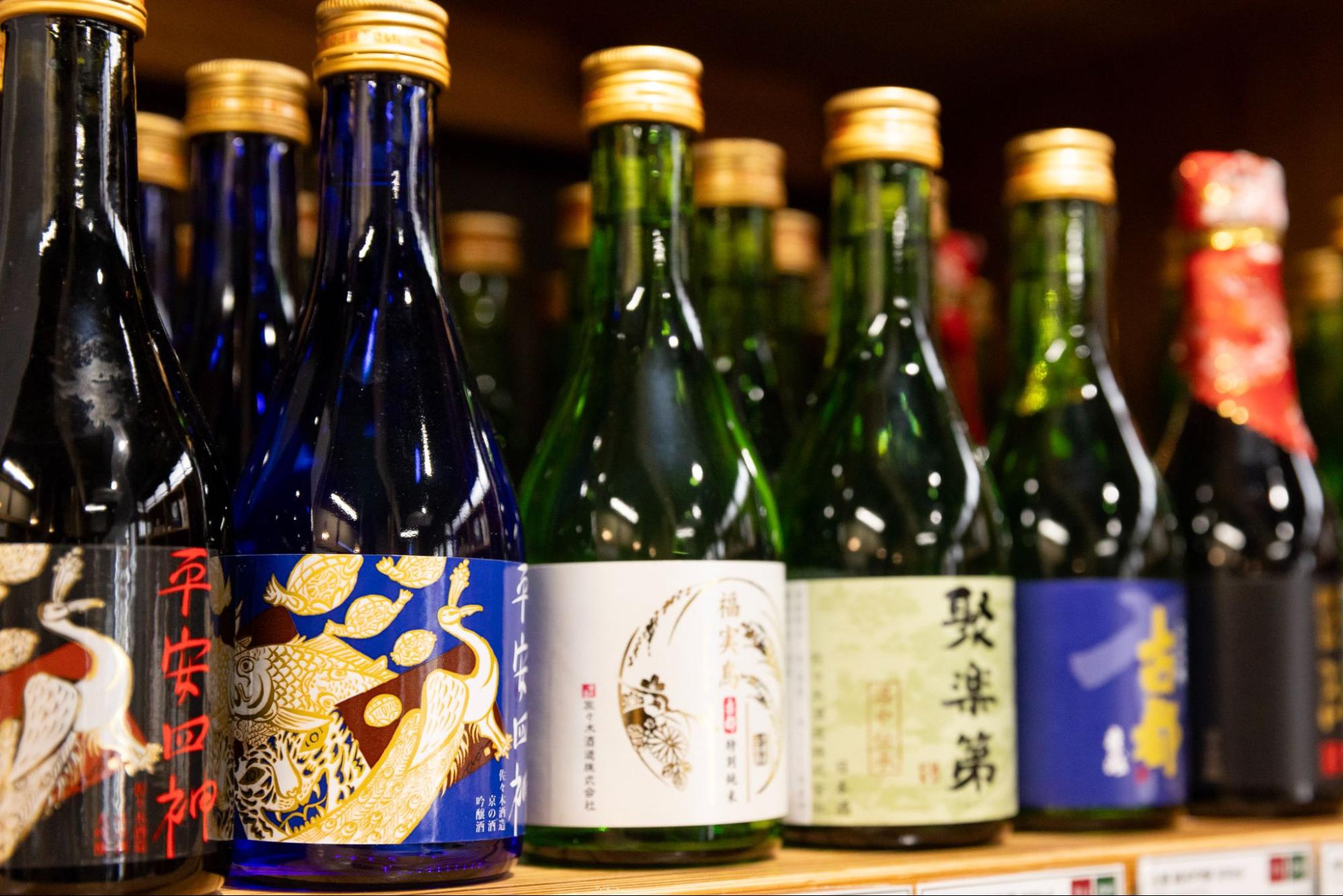 佐々木酒造の日本酒の数々