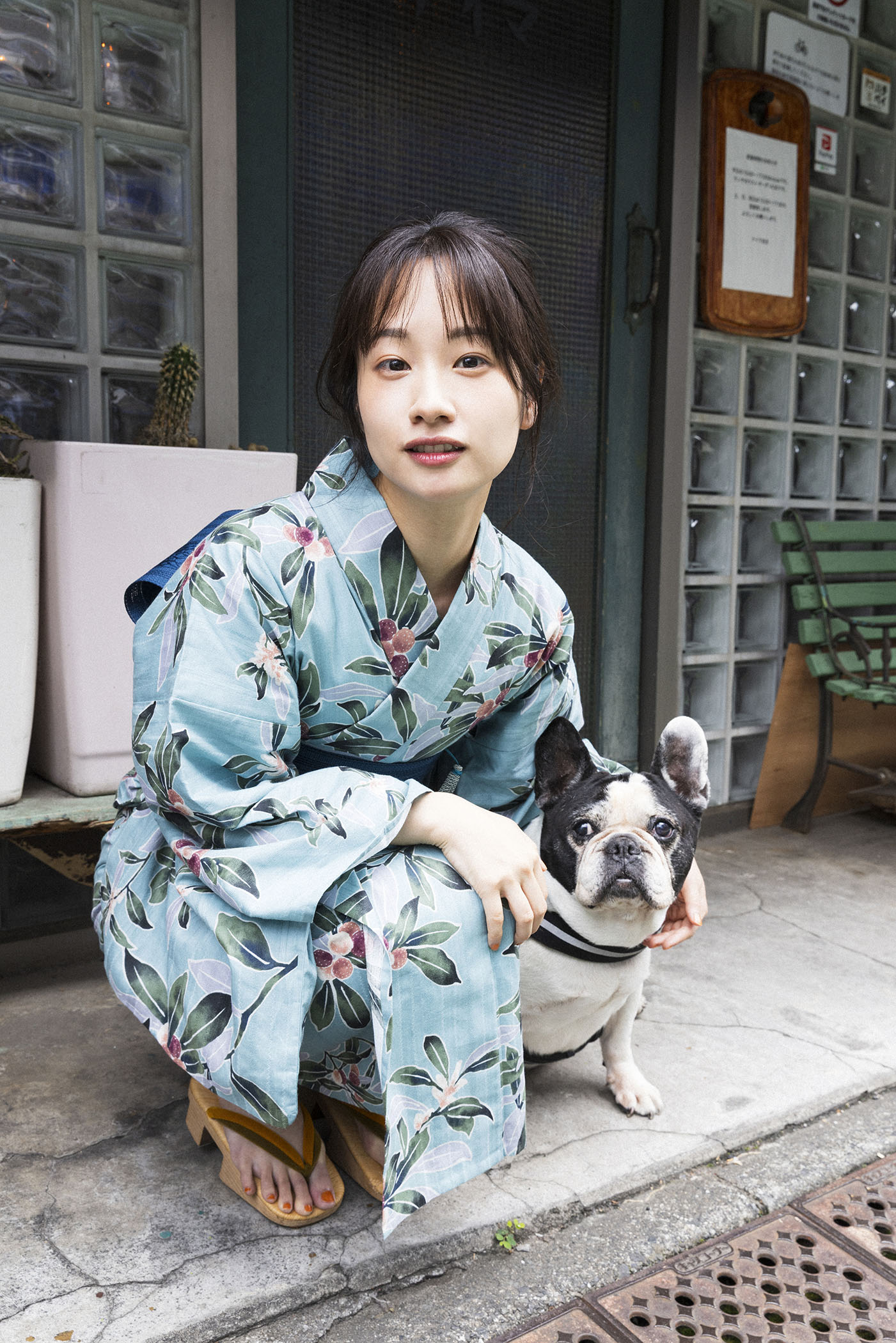 藤間爽子がまとう、日常を彩る浴衣10