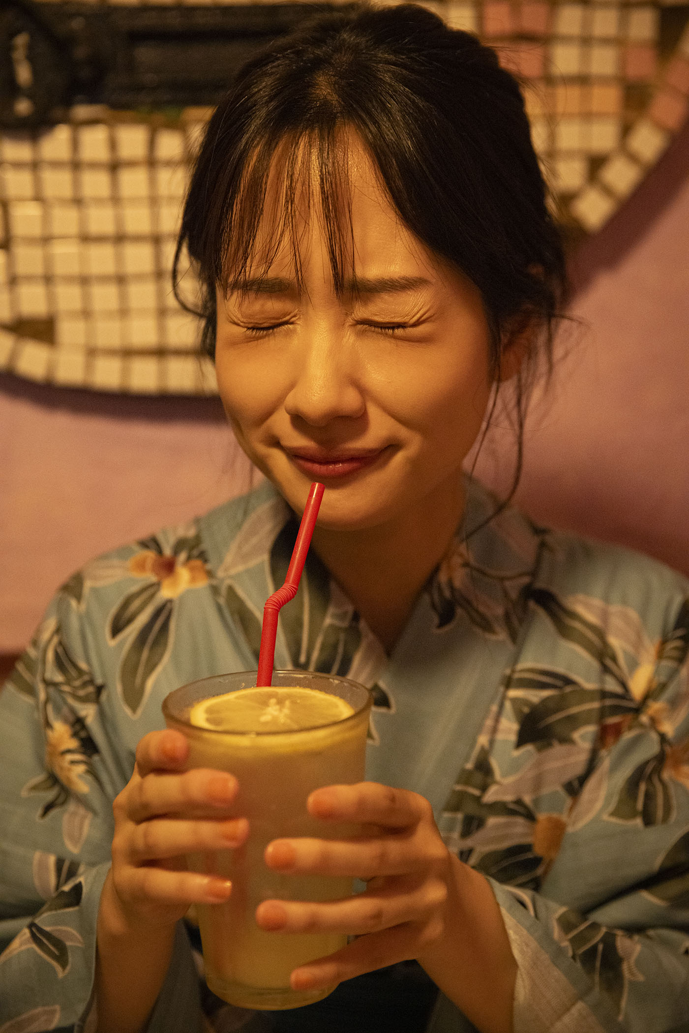 藤間爽子がまとう、日常を彩る浴衣12