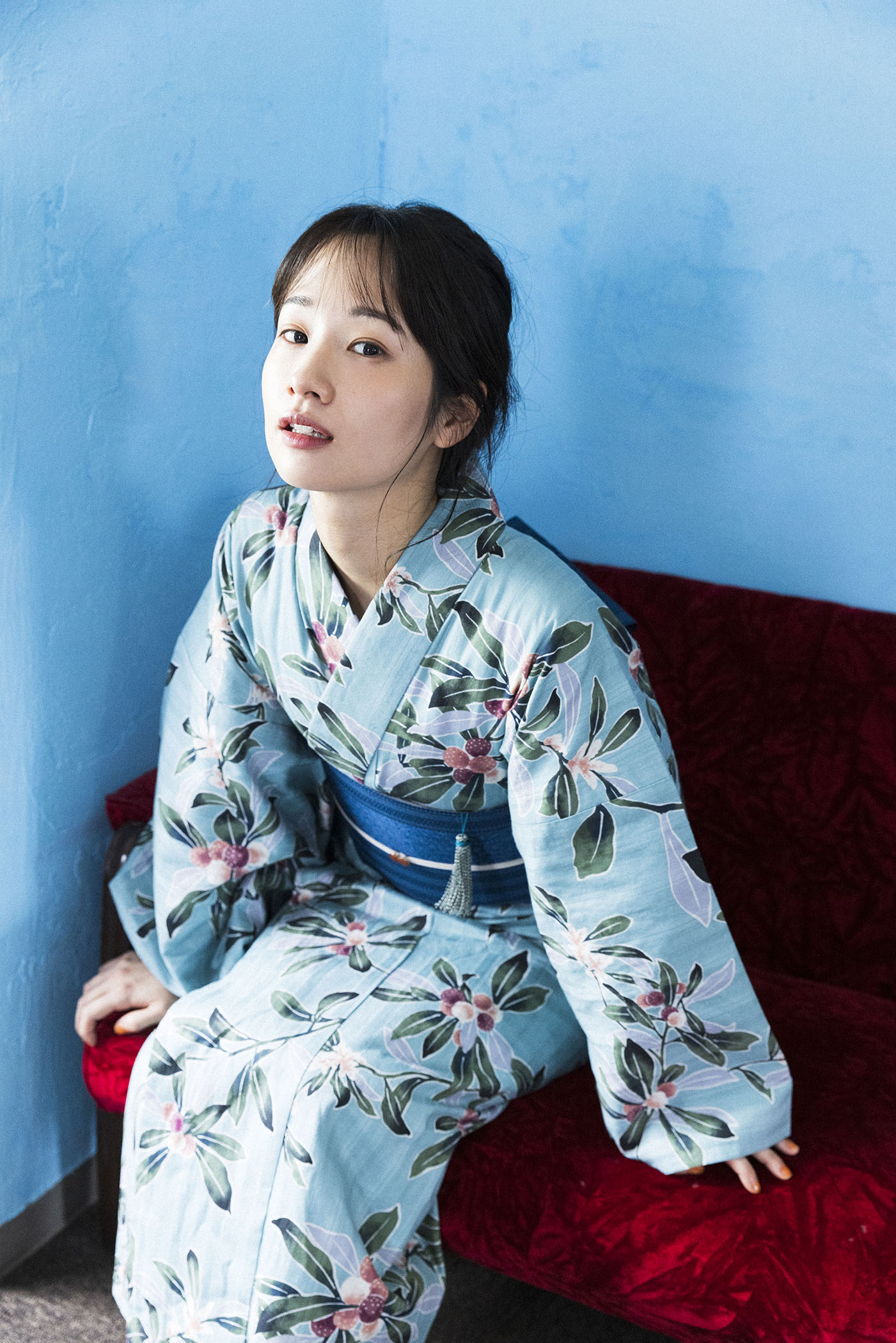 藤間爽子がまとう、日常を彩る浴衣15