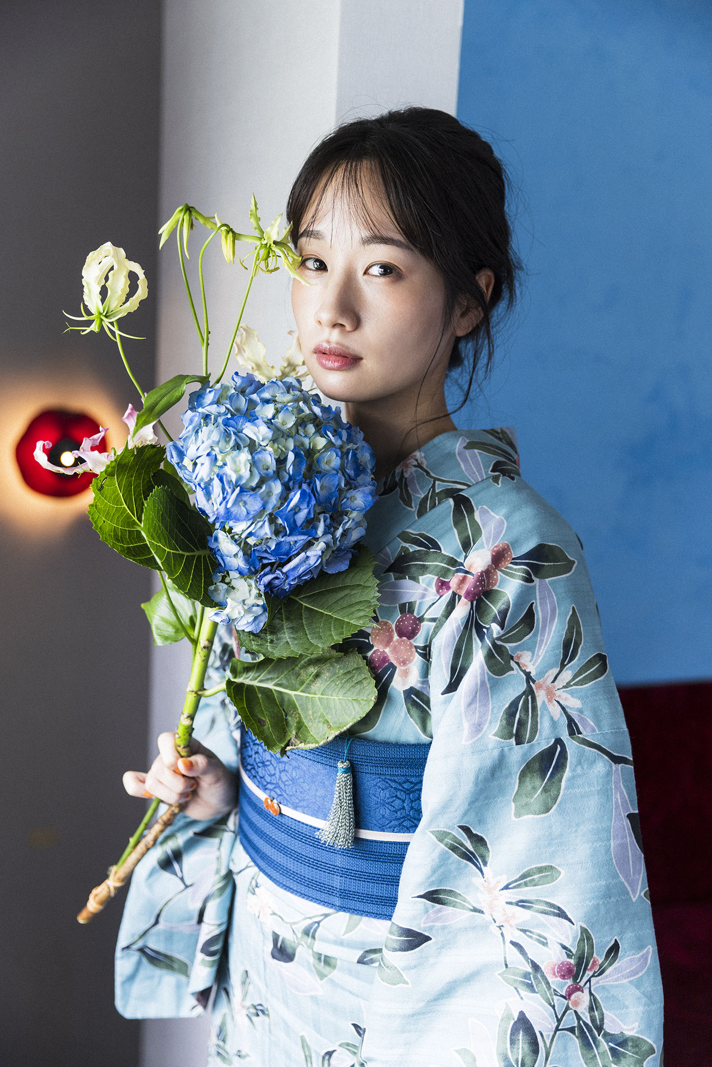 藤間爽子がまとう、日常を彩る浴衣29