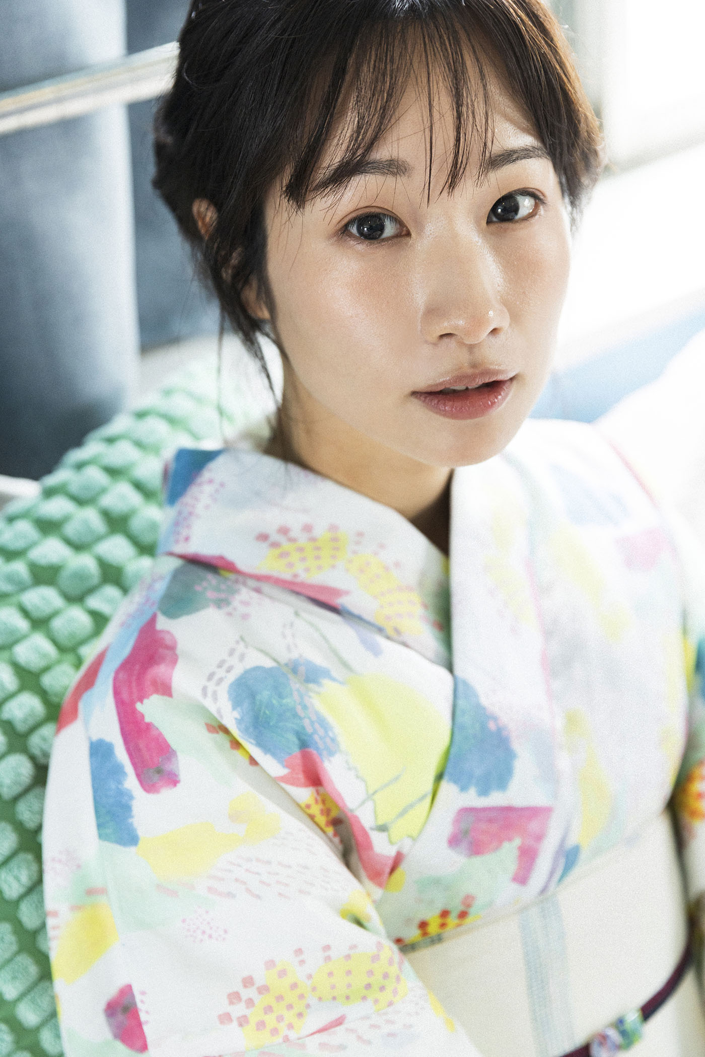 藤間爽子がまとう、日常を彩る浴衣46