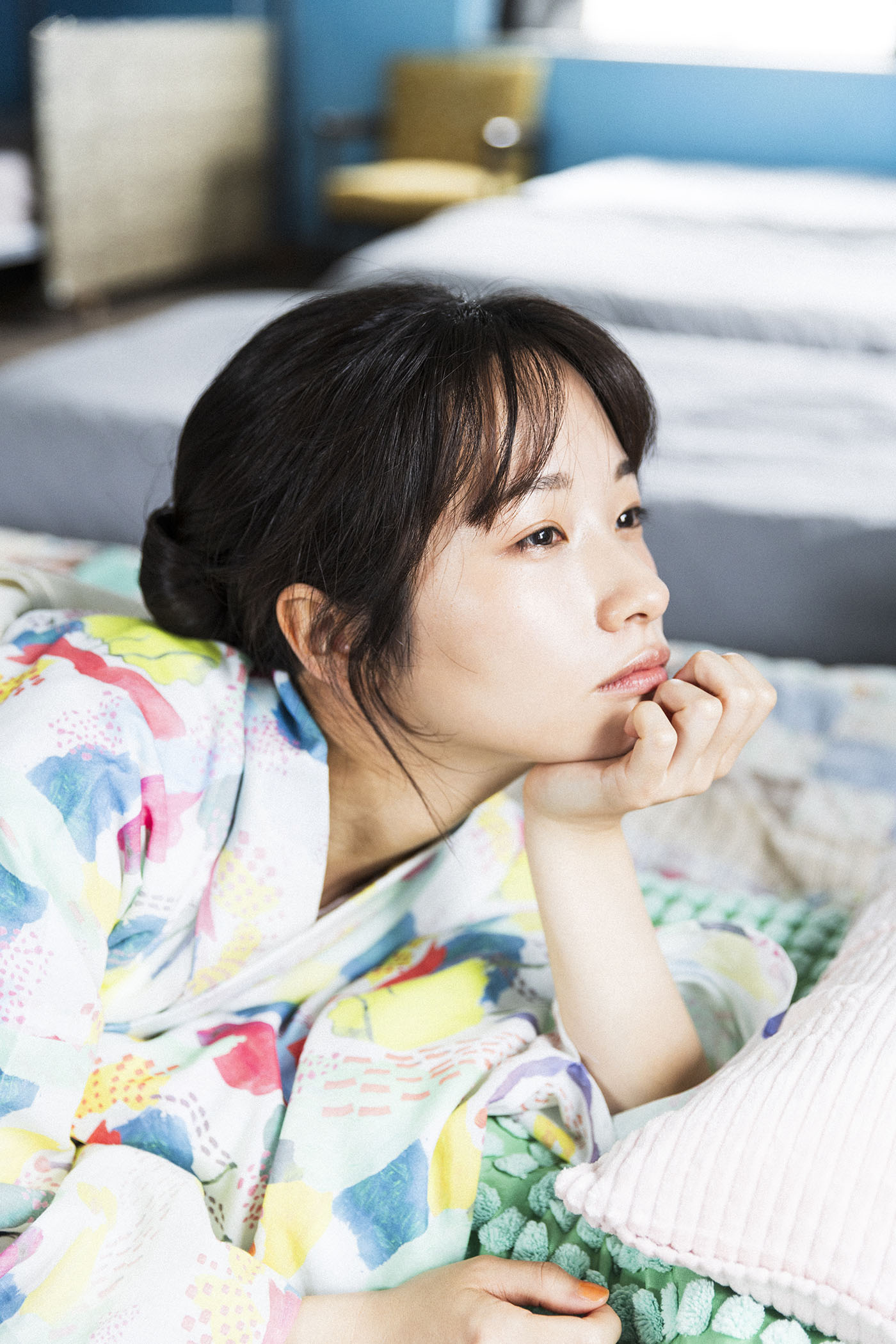 藤間爽子がまとう、日常を彩る浴衣49