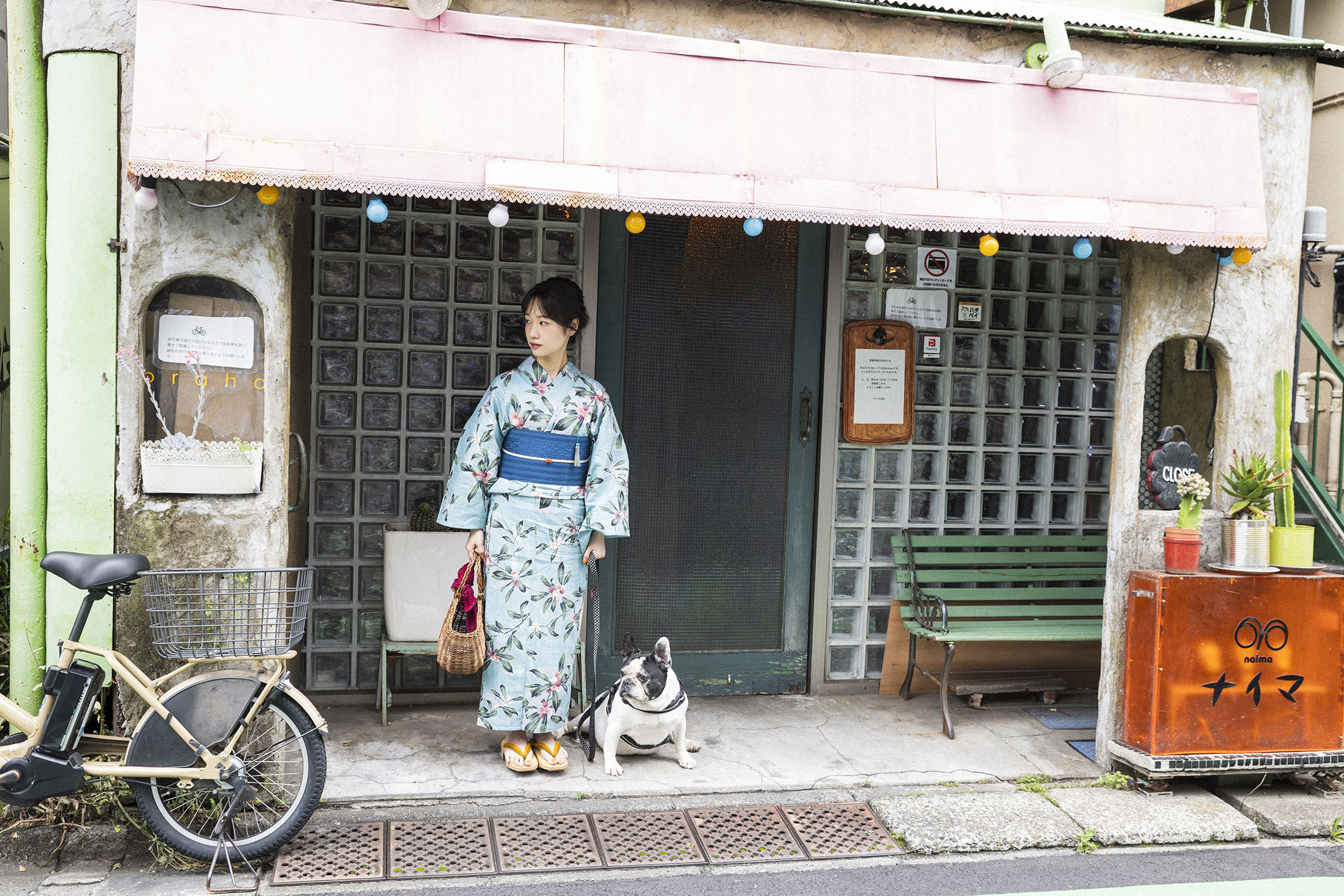 藤間爽子がまとう、日常を彩る浴衣58