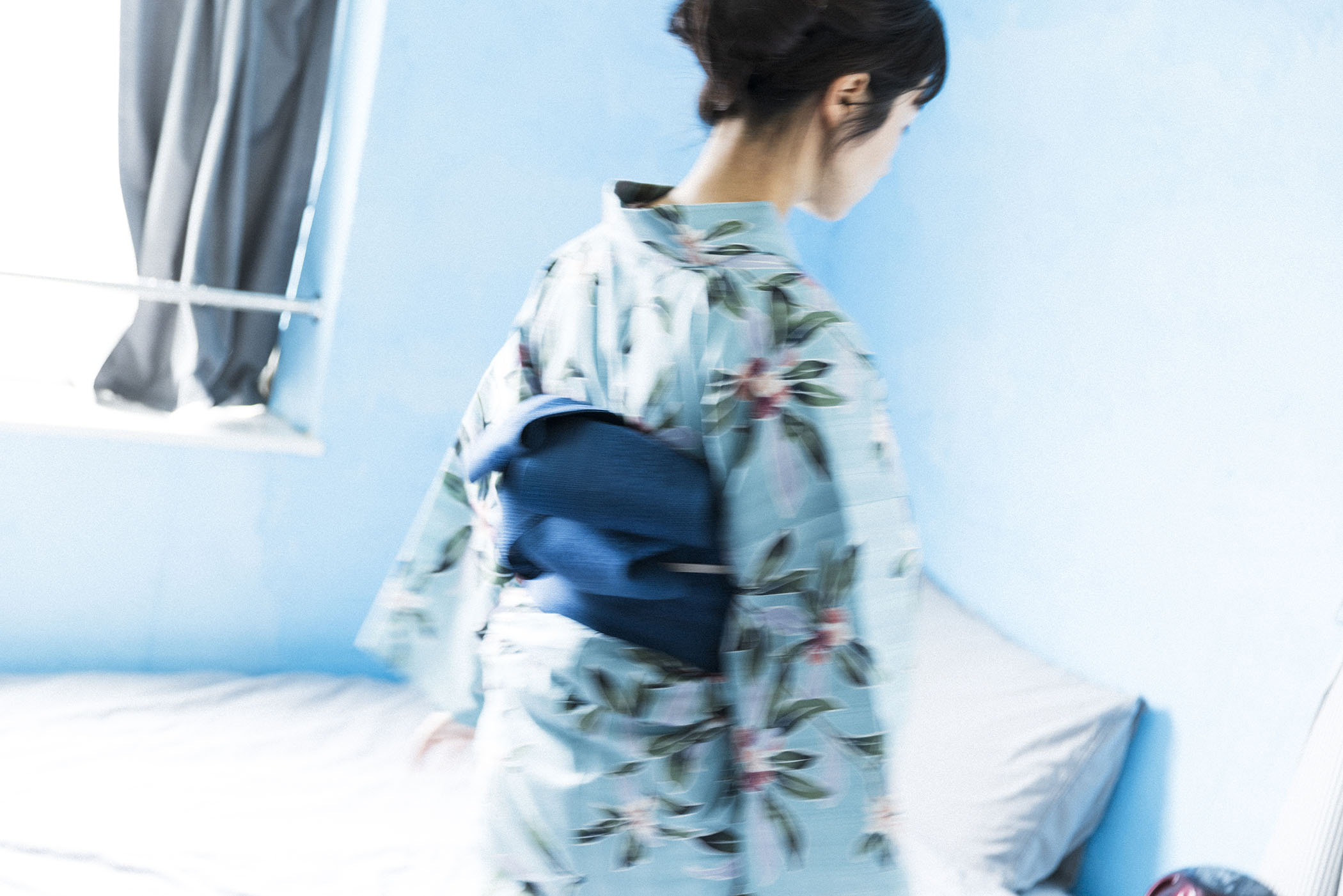 藤間爽子がまとう、日常を彩る浴衣64