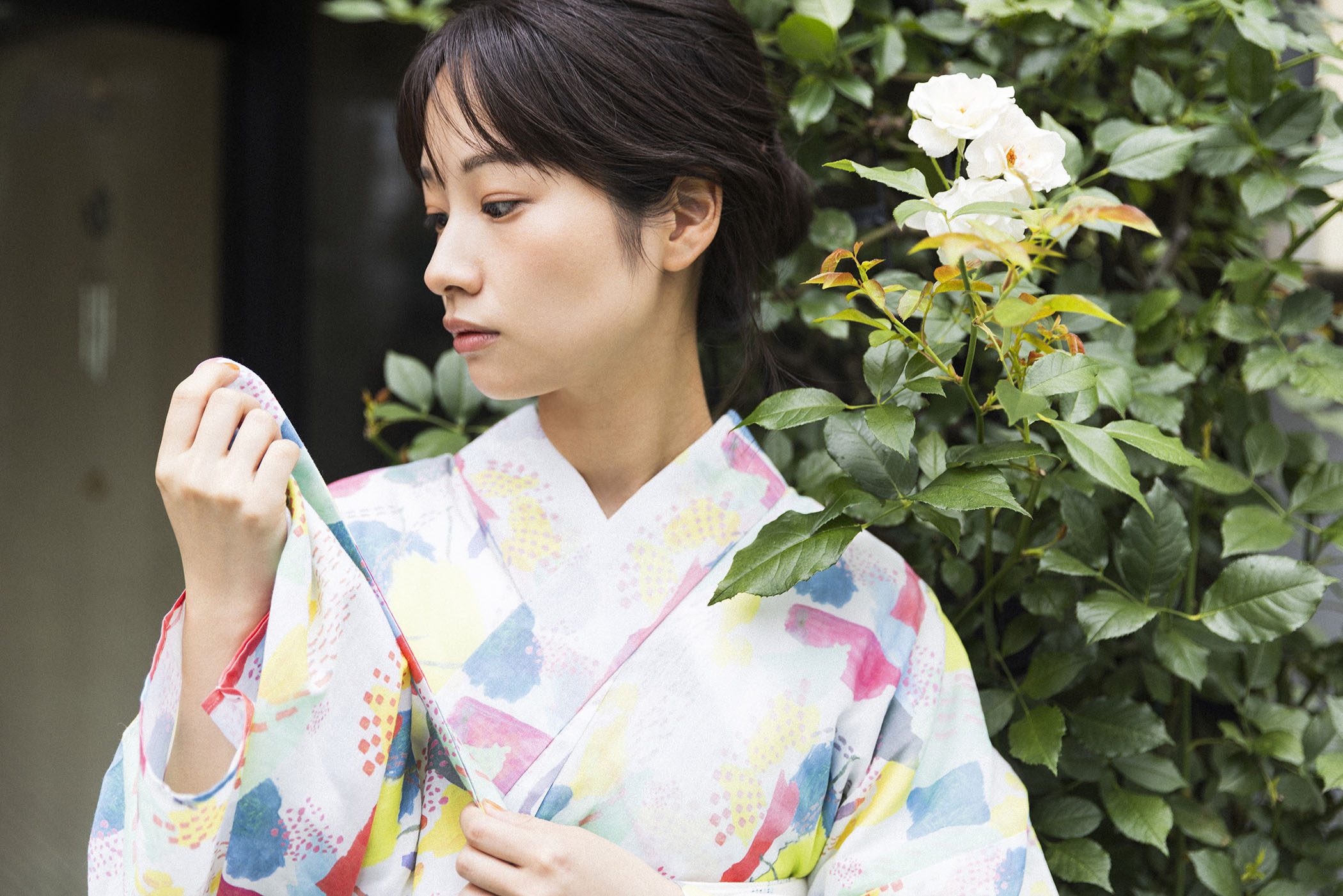 藤間爽子がまとう、日常を彩る浴衣99