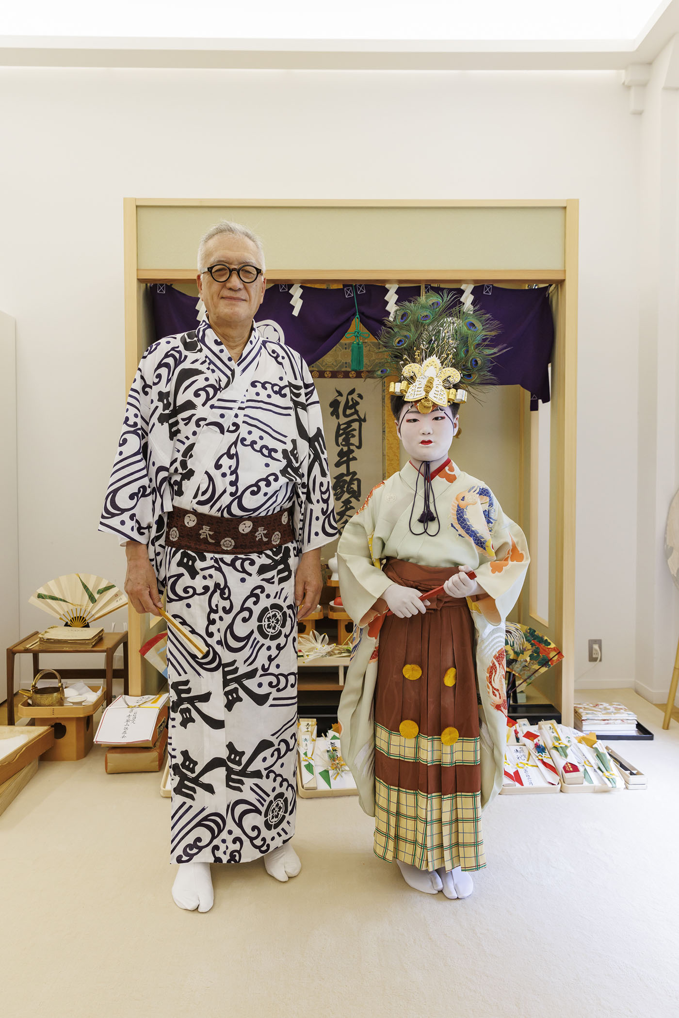 祖父・幹雄さんと