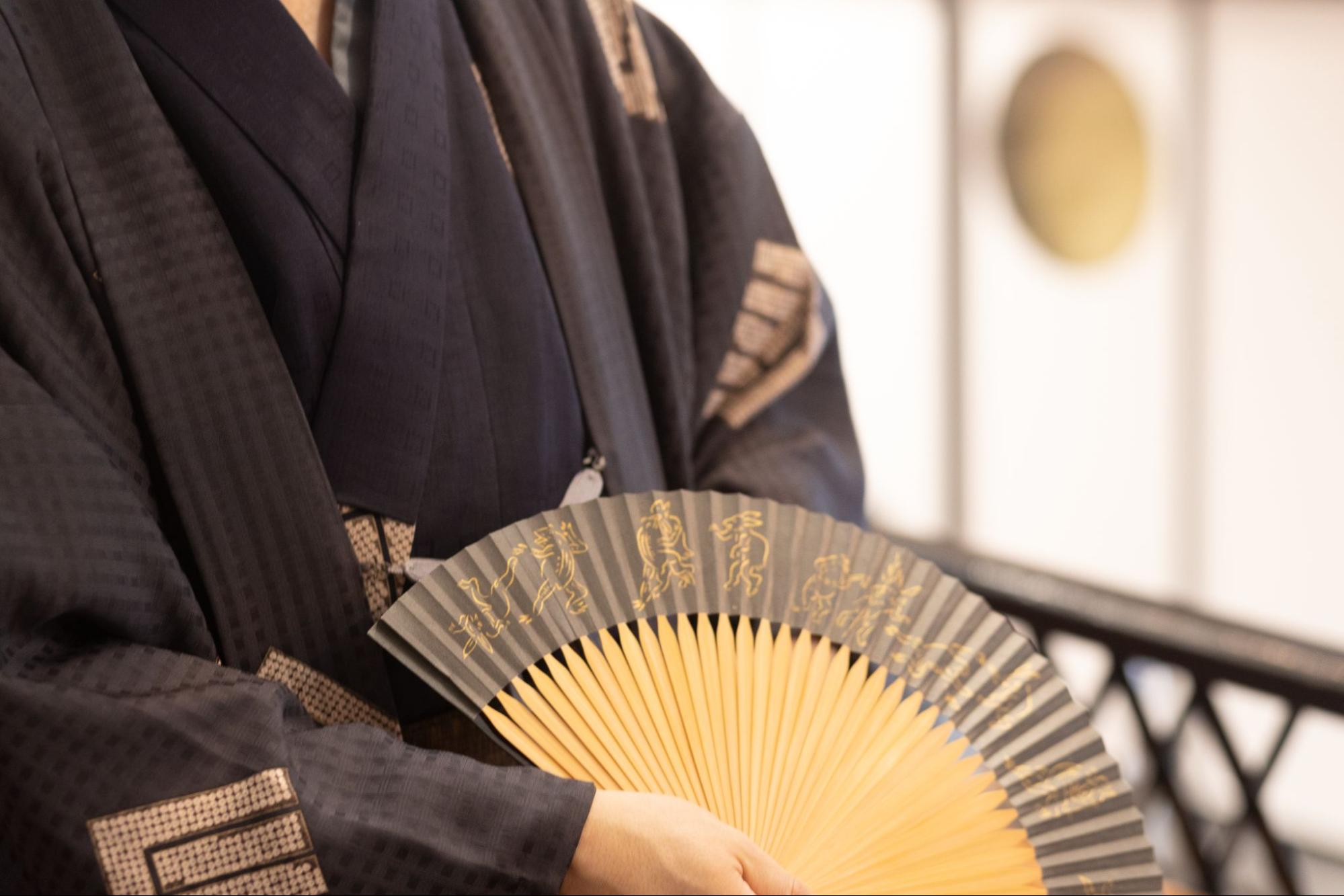 父の源氏香に、鳥獣人物戯画を合わせて。　呉服座支配人 山﨑理史さんの愛用品