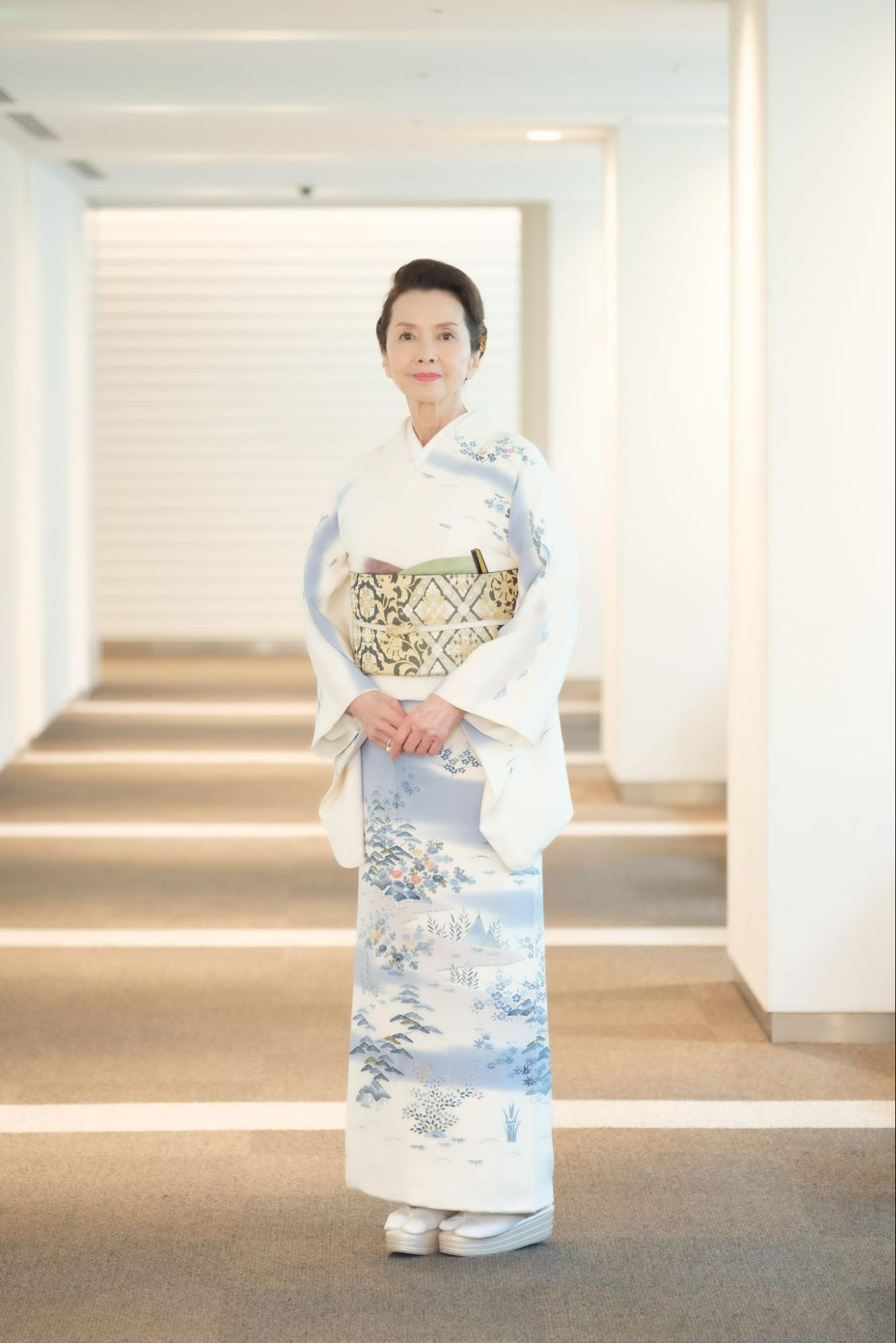 多岐川裕美さんの着物姿