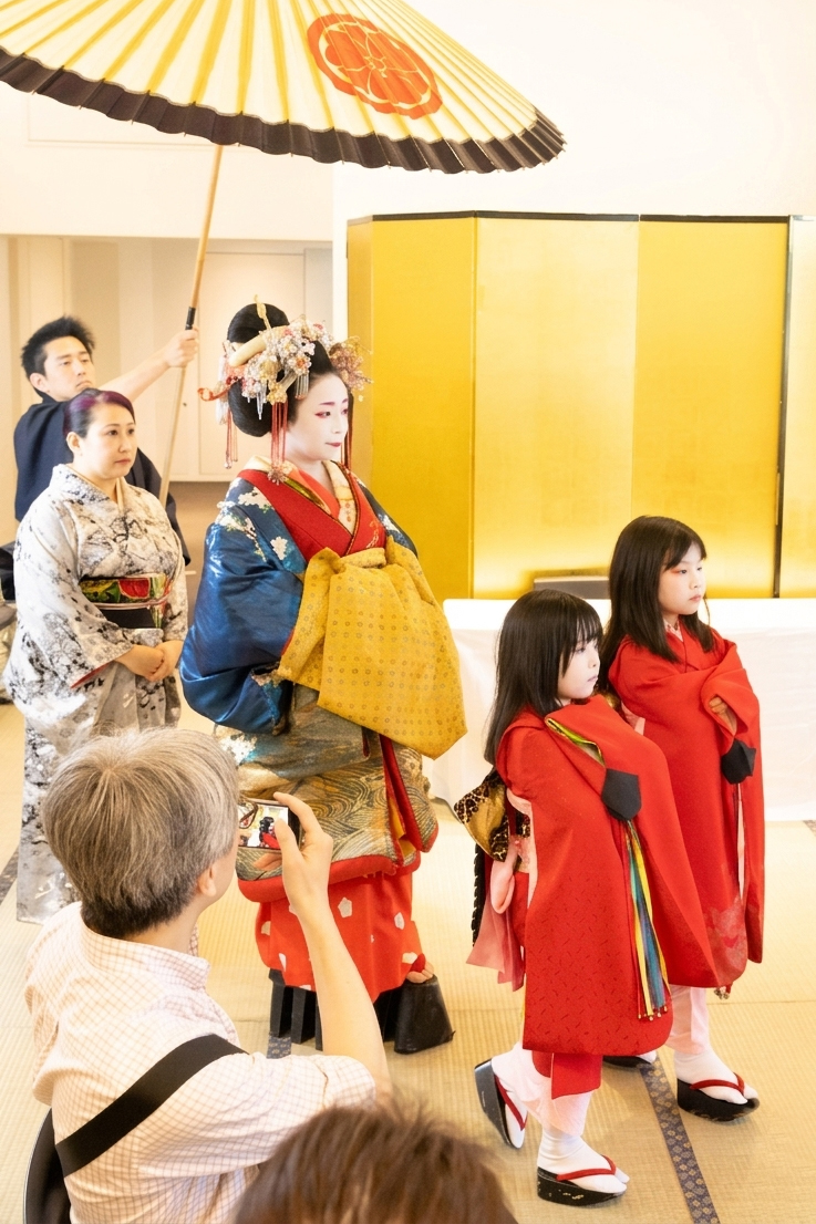 嶋原道中の様子
