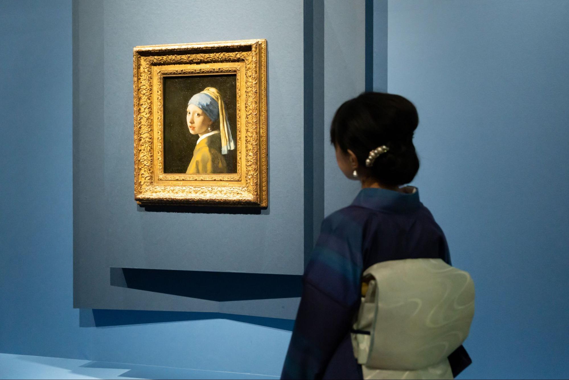 ヨハネス・フェルメール《真珠の耳飾りの少女》1665年頃 マウリッツハイス美術館