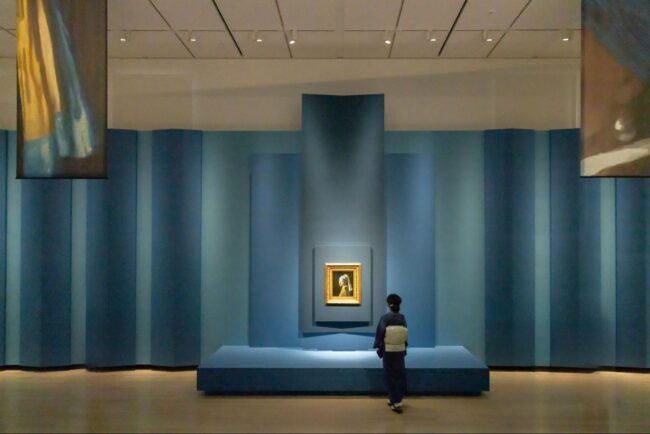 『フェルメール《真珠の耳飾りの少女》展 17世紀オランダ絵画の名品、奇跡の再来日』大阪中之島美術館  「きものでミュージアム」vol.57