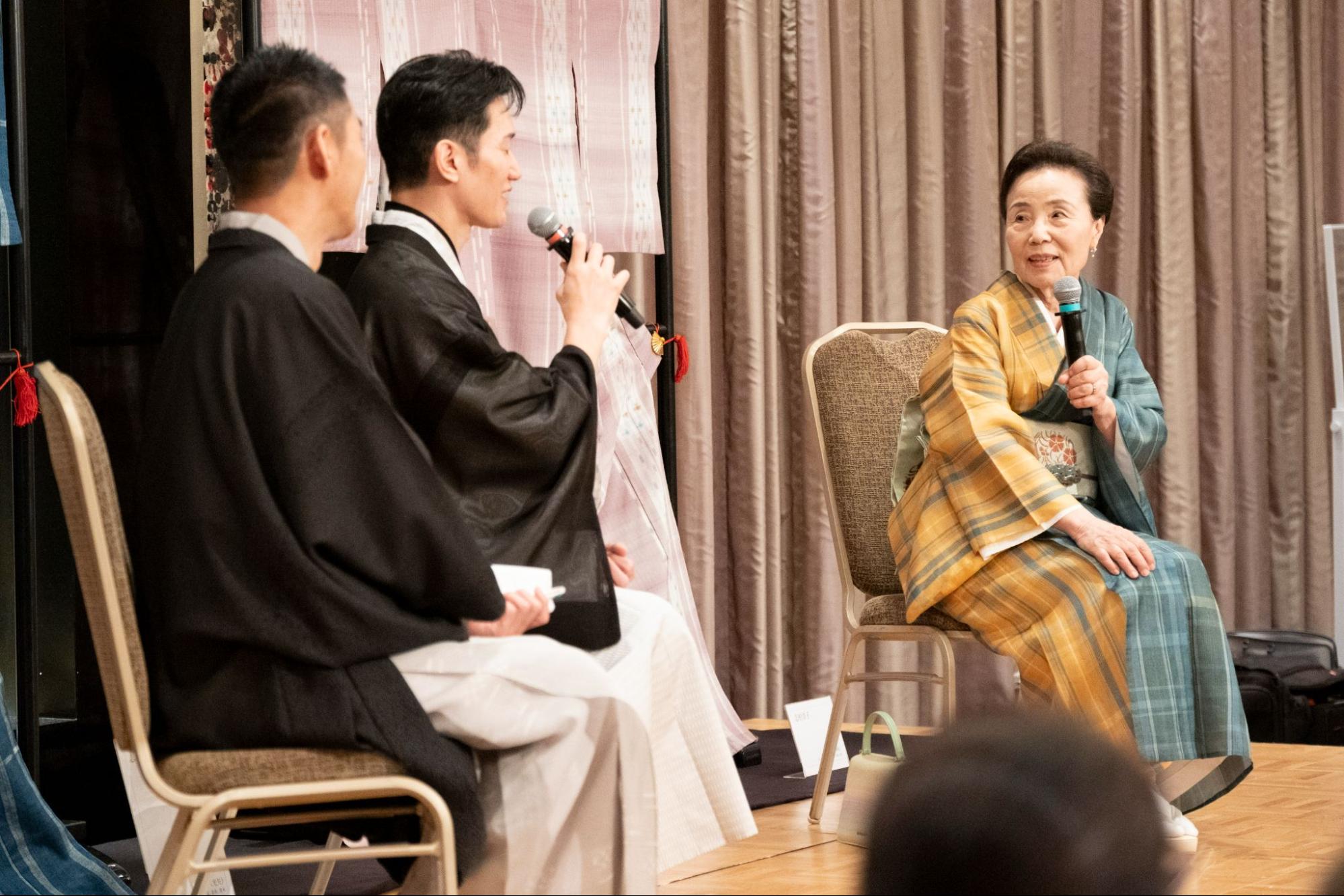 イベントに登壇する志村洋子さん