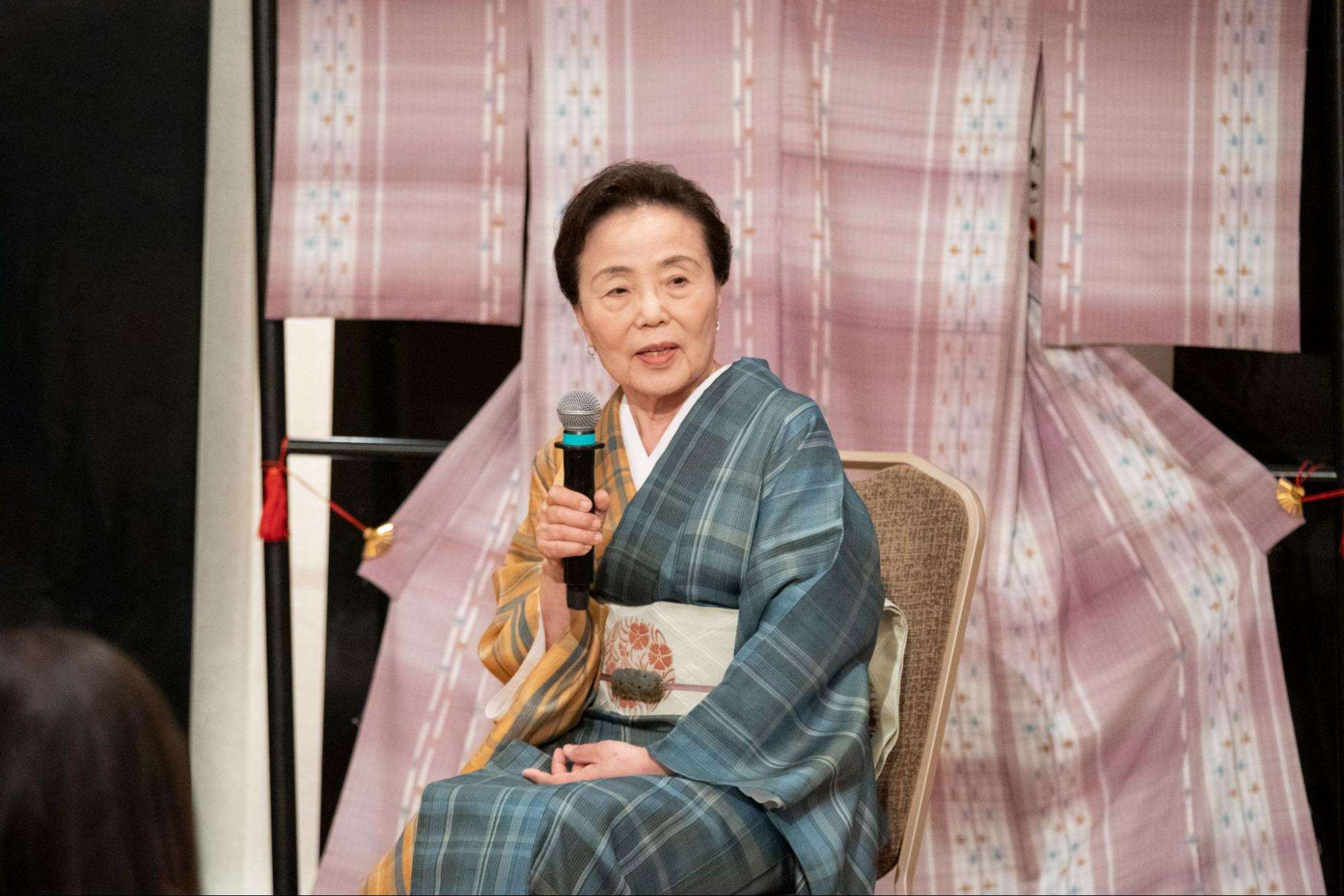 イベントに登壇する志村洋子さん