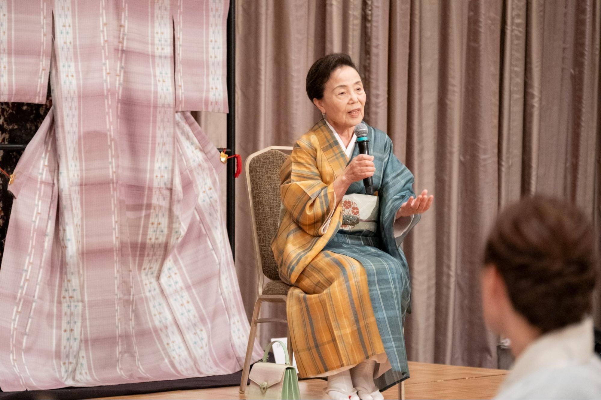 イベントに登壇する志村洋子さん
