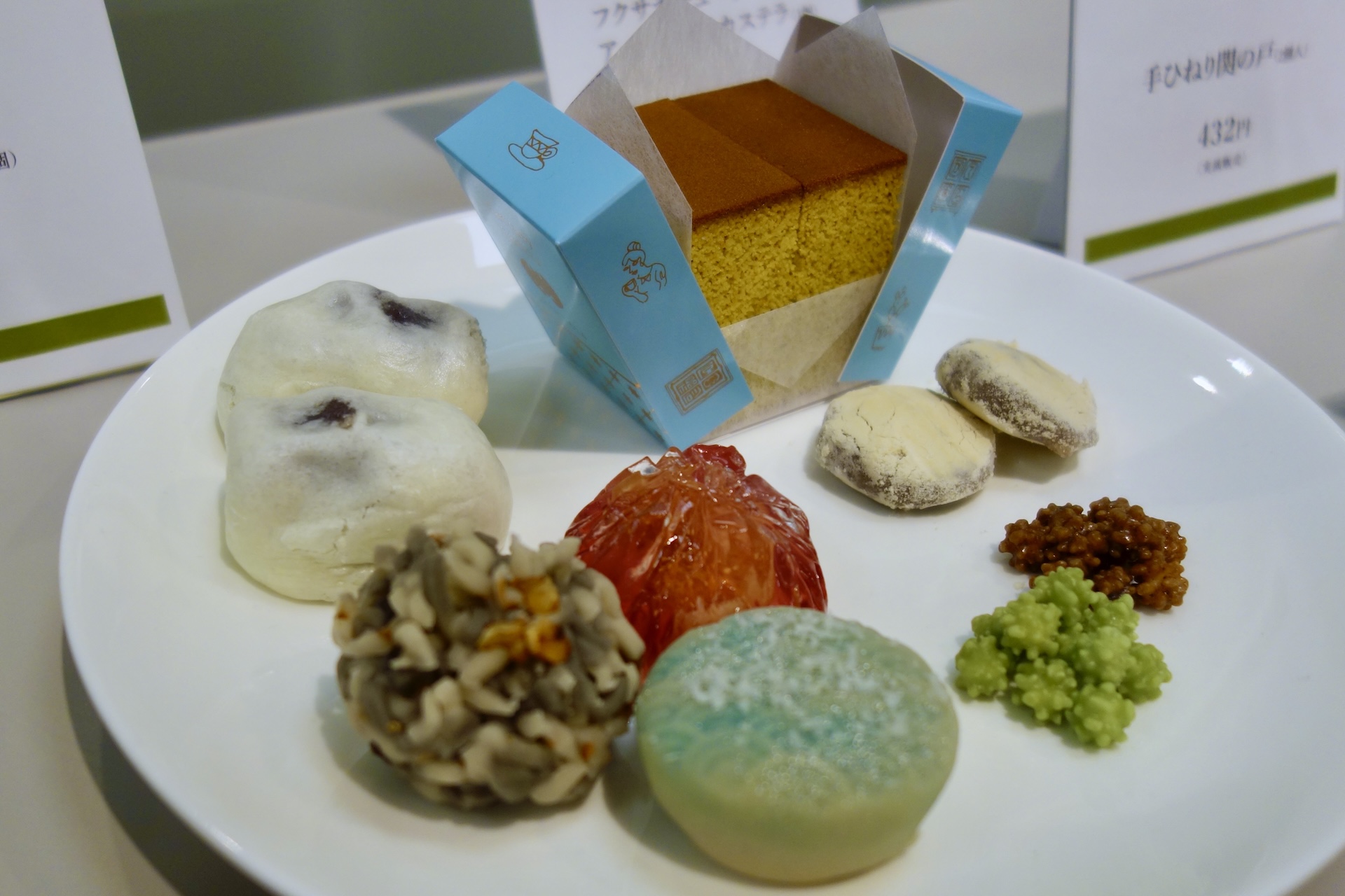 当日販売されるお菓子