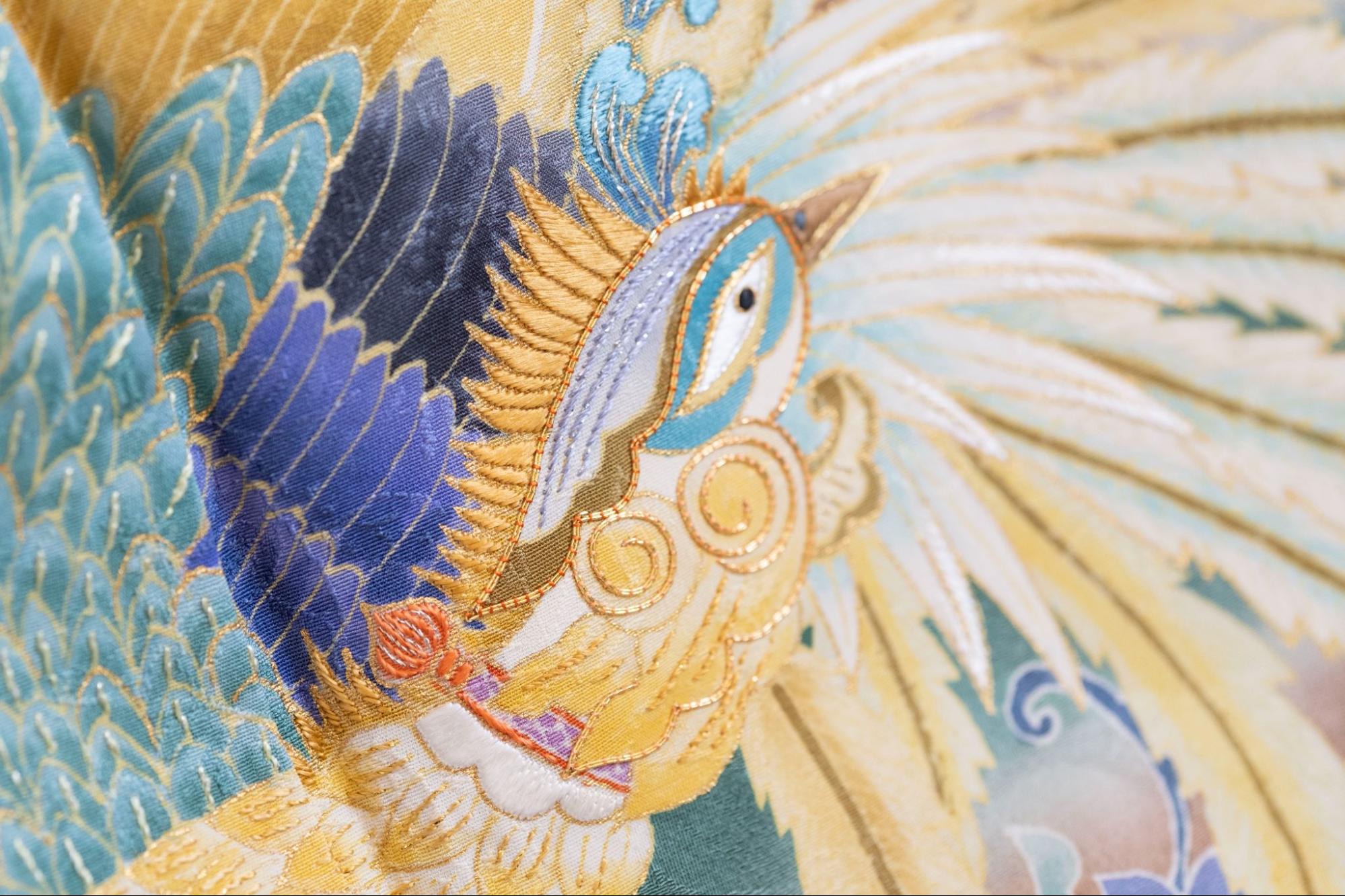 所々、刺繍が入っている