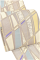  【大光】 特選西陣織袋帯 「窓」 モダンな配色… 趣味性の高いカジュアル意匠！