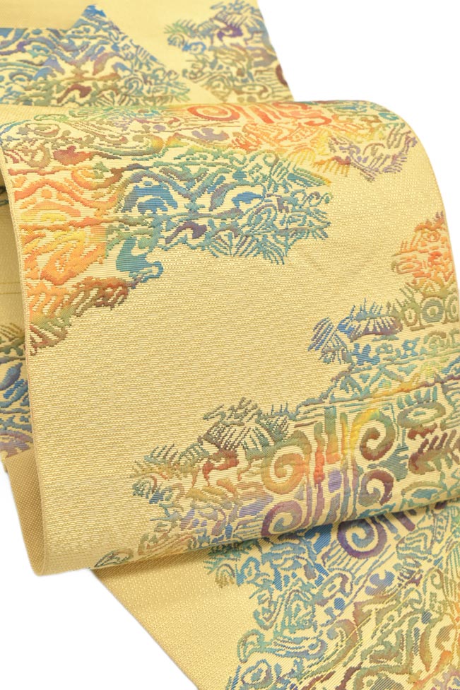 決算感謝sale お洒落カジュアル 仕立て上がり 中古品 創作ふくれ織八寸名古屋帯 短尺 更紗霞文 心楽しい エキゾチックムード 京都きもの市場 日本最大級の着物通販サイト 決算感謝sale お洒落カジュアル 仕立て上がり 中古品 創作ふくれ織八寸名古屋帯 短尺 更紗霞文 心楽しい エキゾチックムード 京都きもの市場 日本最大級の着物通販サイト