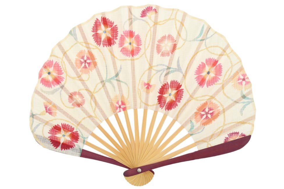 夏小物 おしゃれ扇子 シェル型 撫子柄 京都きもの市場 日本最大級の着物通販サイト 夏小物 おしゃれ扇子 シェル型 撫子柄 京都きもの市場 日本最大級の着物通販サイト