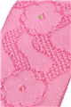 [振袖用] 衿秀謹製 正絹総絞り帯揚げ 花柄/ピンク