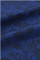 広巾キングサイズ [コート裏/羽織裏] ロングコート対応 正絹羽二重地 藍流水花