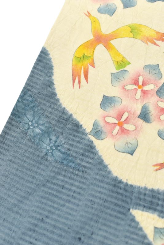 本決算最終売り尽くし】 【国画会準会員 鈴木紀絵】 高級手絞り染型絵染め紬地九寸名古屋帯 ≪御仕立て上がり・中古美品≫ 「彩花鳥紋」 芹沢けい介氏に師事され、開花した類稀なき才能… 目利きの特別仕入れ品!|京都きもの市場【日本最大級の着物通販サイト】 本決算最終売り尽くし】 【国画会準会員 鈴木紀絵】 高級手絞り染型絵染め紬地九寸名古屋帯 ≪御仕立て上がり・中古美品≫ 「彩花鳥紋」 芹沢けい介氏に師事され、開花した類稀なき才能… 目利きの特別仕入れ品!|京都きもの市場【日本最大級の着物通販サイト】