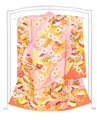 【12万円仕立てサービス】 【京の染匠】創作友禅振袖 「菊笹松橘円文様」 晴れの日の装い！ 華やかなスタイルに…
