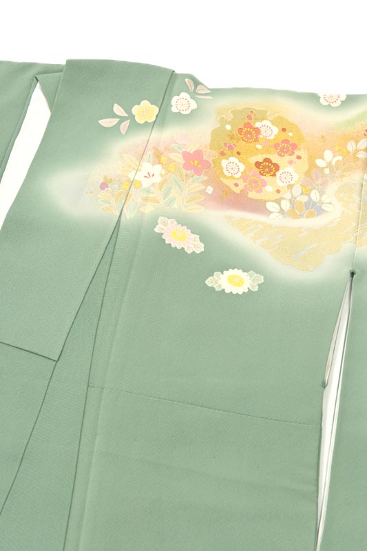 □の定番から人気の限定□ 訪問着【9143】刺繍 未仕立 正絹京友禅 www 