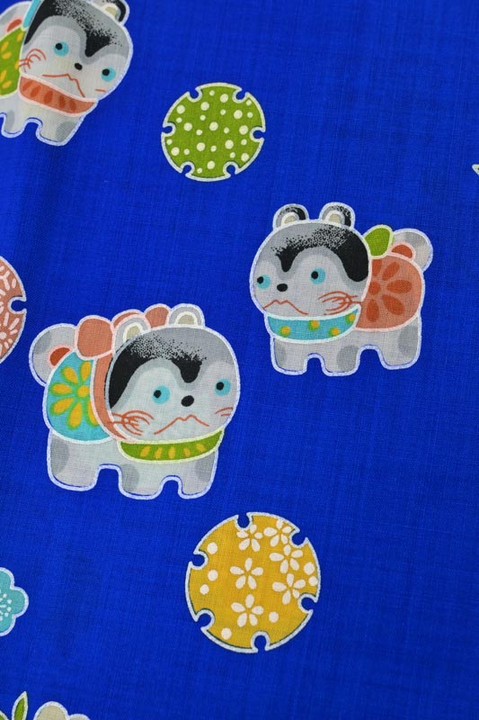 長襦袢 新品 仕立て済 子犬-