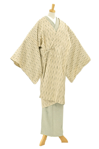 未使用近い　美品　紗　正絹　道行　ロング　塵よけ　身丈128 裄65.5 夏羽織 未使用近い 美品 紗 正絹 道行 ロング 塵よけ 身丈128 裄65.5 夏
