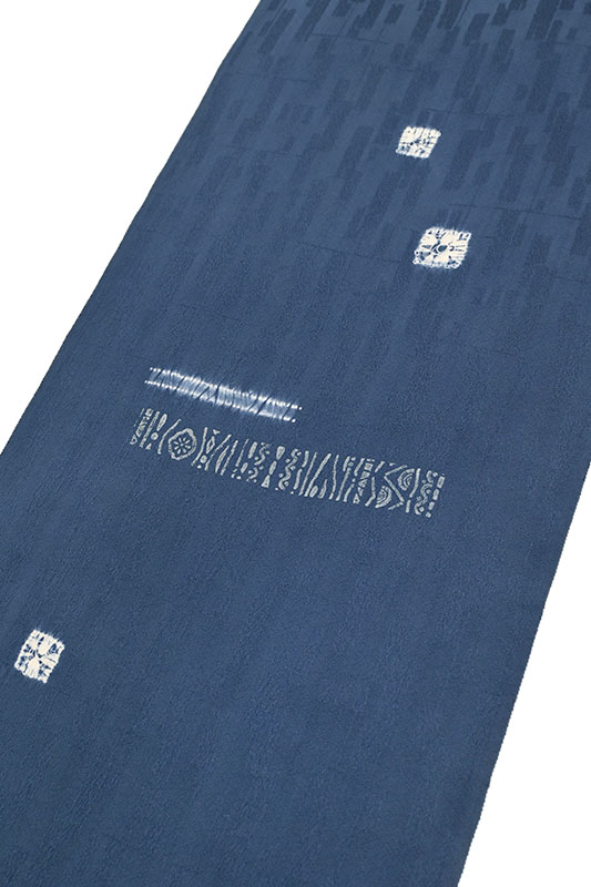 コプト柄 夏紬着尺 小紋 浴衣/水着 着物 www.horizonshrservices.com