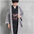 【Kimono_Factory_nono】 レース薄羽織～Grace～ グレー