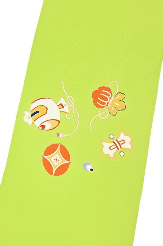 【バイヤー中村別注品】 【有名工芸染匠】 本手描京友禅塩瀬九寸名古屋帯 <河藤縮緬・駒塩瀬地> 「宝尽くし」 花街好みの色彩美! こだわりの仕上がりをご覧あれ!