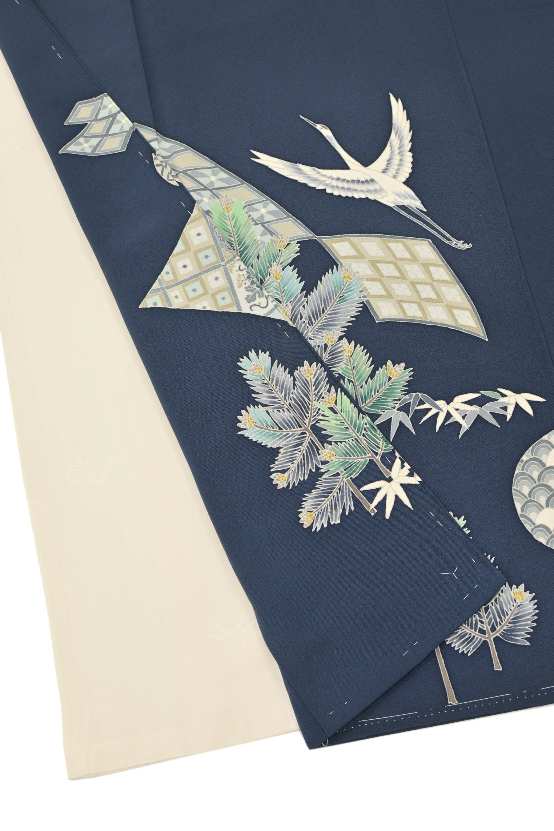 【寺西秀樹】 特選本加賀友禅色留袖 ≪御仕立て上がり・中古美品≫ 「祝賀の宴」 繊細な筆の運び、加賀五彩の味わい 身丈160　裄67.5