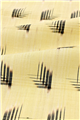 【月末最終！冬の大型在庫整理！】 【大城廣四郎織物工房】 本場琉球本染かすり着尺 手織り・草木染め 伝統的工芸品 「五重の角」 やはり別格… 繊細な絣の世界！