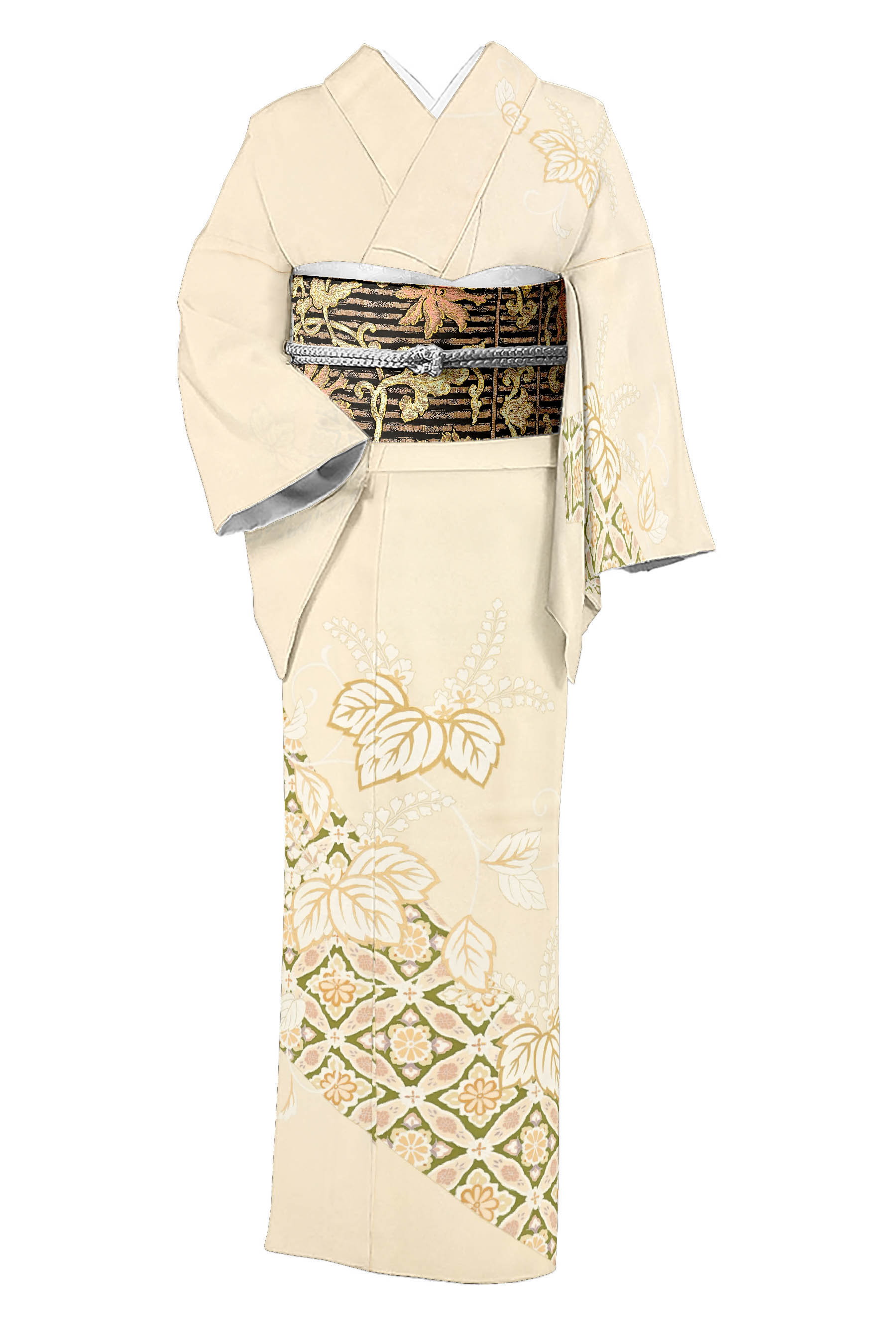 新品 京友禅 金糸刺繍入 高級訪問着 - www.buenaprensa.com.ar