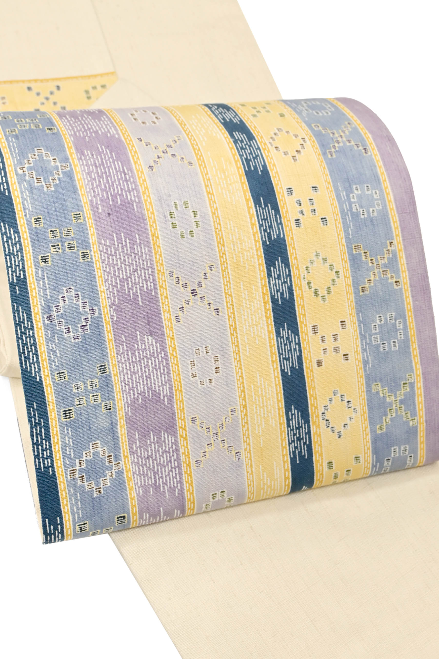 実物 衿秀 ①♥新品♥正絹 名古屋帯 刺繍 紬地 confmax.com.br