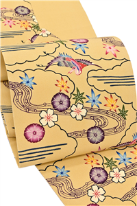 商品詳細 - 【玉那覇有公】 琉球紅型九寸帯 京都きもの市場