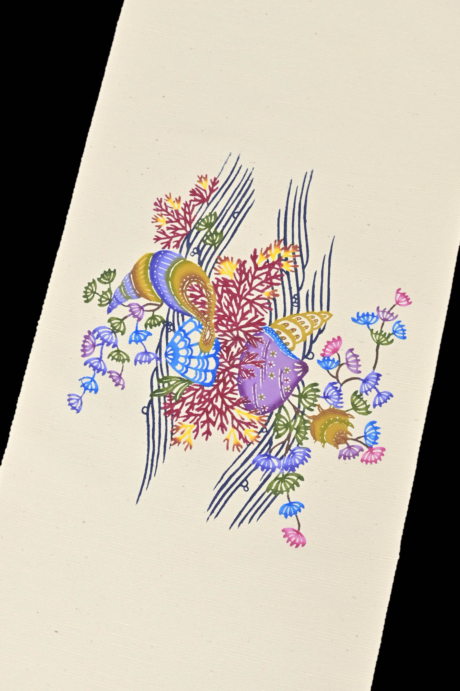 真作/狩野柳雪/菊慈童図/菊仙人図/掛軸☆宝船☆W-653 真作】狩野柳雪/菊慈童図/菊仙人図/掛軸☆宝船☆W-