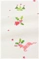 [京都富小路きねや] 型絵染め帯揚げ メリークリスマス♪ ＃カジュアル