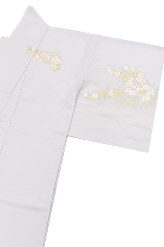 絶品】 水色 袋帯 サクラ 京友禅 帯揚げ 舞う!【しつけ付き】衣宝山
