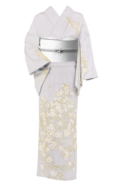 京の名工房】 高級総手刺繍訪問着 「麗彩桜華文」 立体感溢れる…女性美 ...