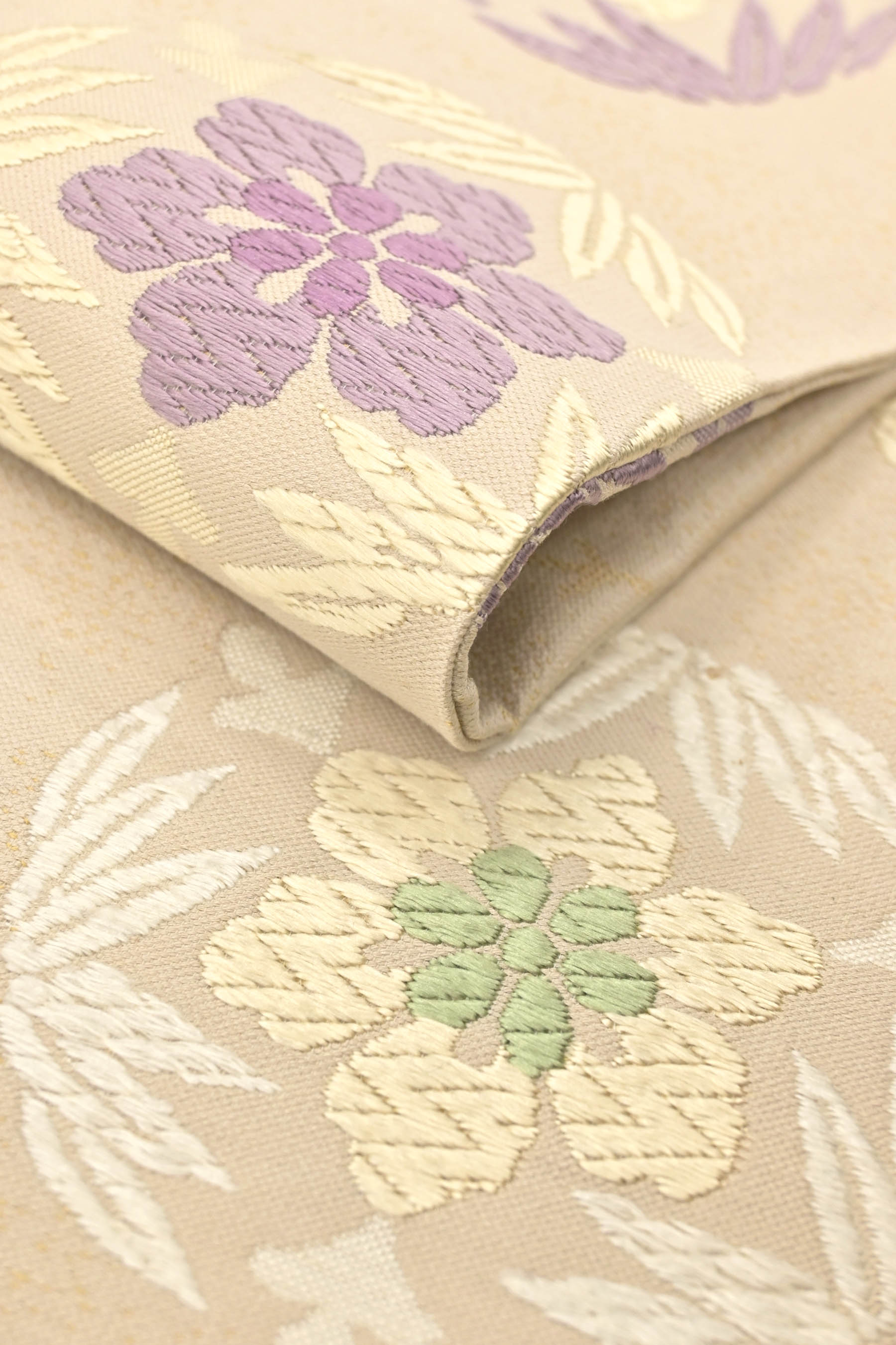 新品 西陣織 袋帯 刺繍 茶 大人気の商品 www.urbanbug.net