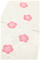 [京都富小路きねや] 綸子梅絞り帯揚げ 菊唐草地紋 (13)紅梅ピンク