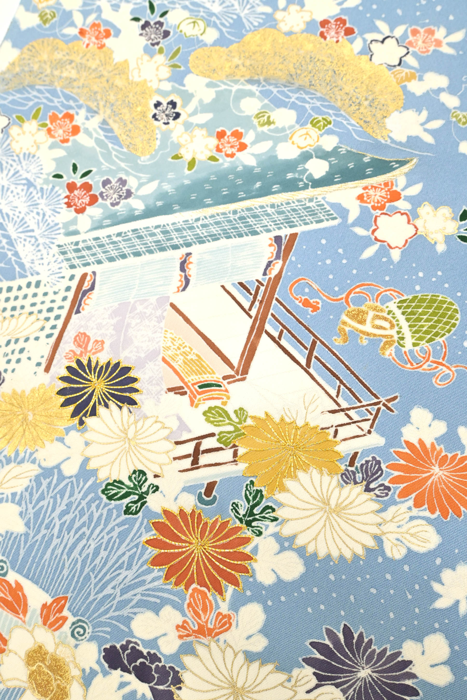 ❣️逸品❣️トール❣️裄丈67❣️手描き友禅❣️螺鈿❣️豪華訪問着と 