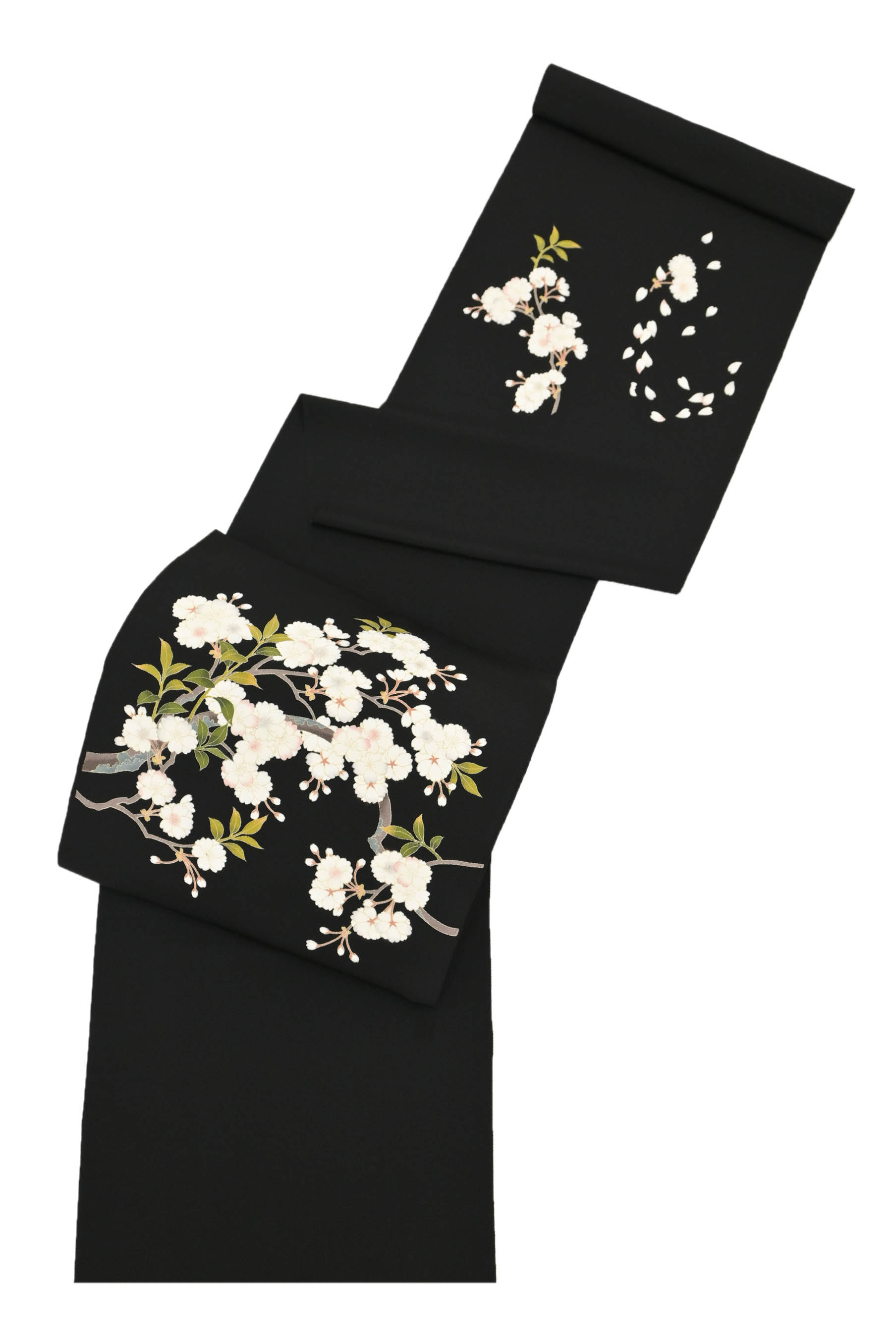 完成品 染名古屋帯 十日町友禅秀美 新品 未仕立て品