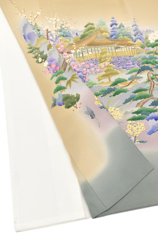 本加賀友禅 西川永良 仮絵羽