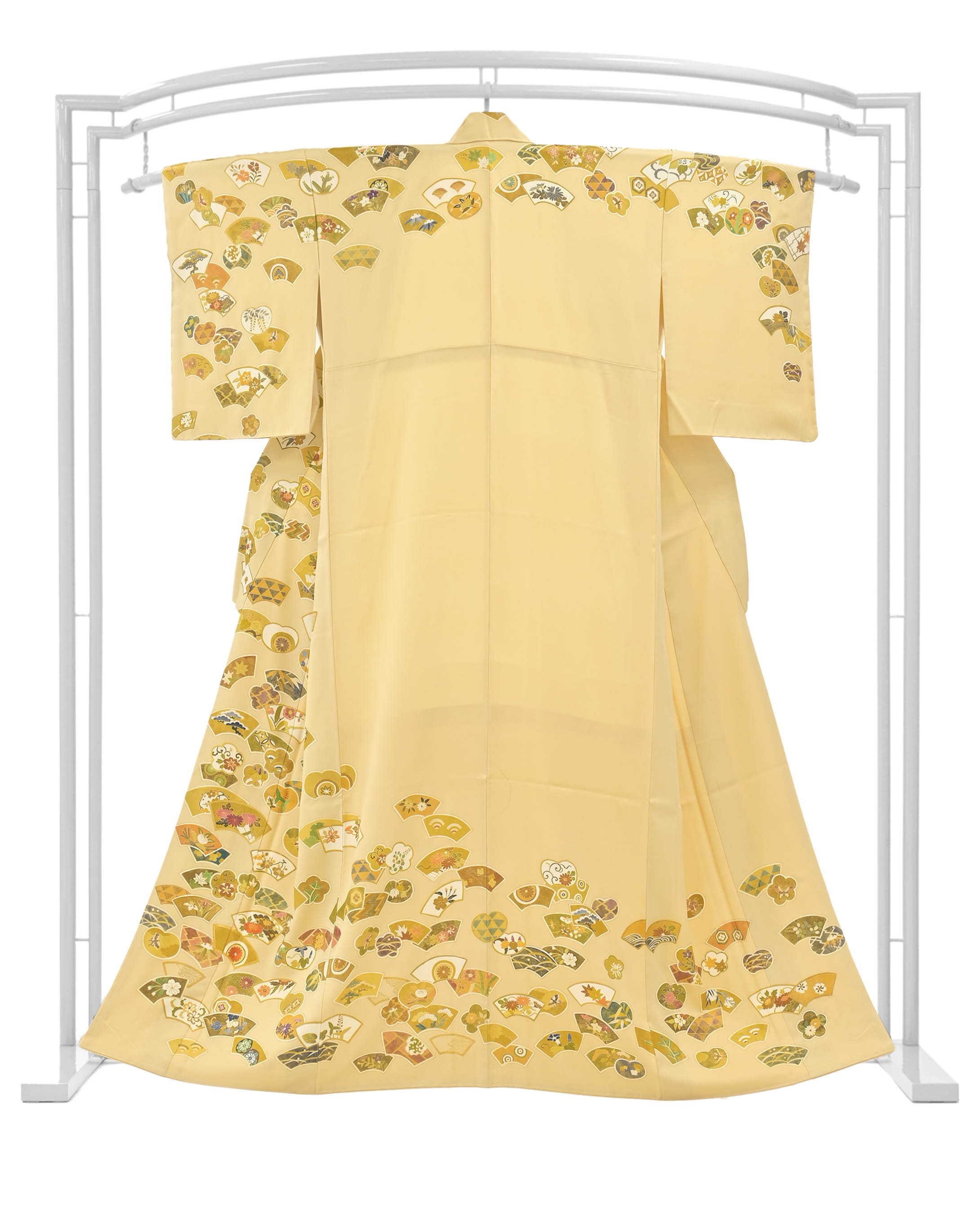 専用【訪問着】地紙に花刺繍 パールトーン加工 超人気新品 mpcgexpress.com