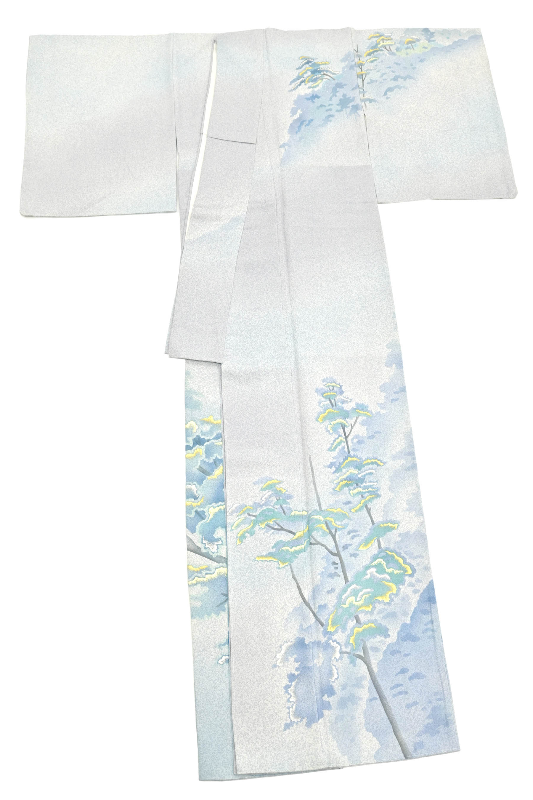 美品 「松井青々」素敵な 附下げ・訪問着（正絹）未使用＜Ｈｓ213＞ 着物 セール超高品質